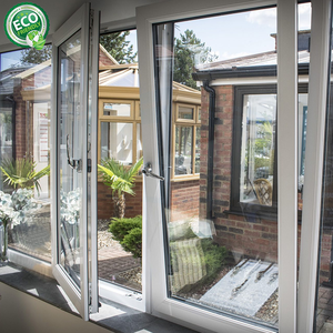 Fenêtre en aluminium insonorisée, à ouverture battante et coulissante, avec vitrage triple Low-e laminé sur mesure pour villas - Product Image 3