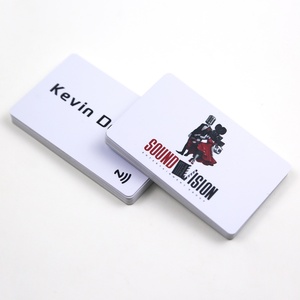 Cartes de visite professionnelles personnalisées en PVC avec logo, éclairage LED de luxe, NFC et RFID - Product Image 5