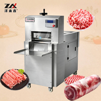 Nouvelle machine à trancher la viande congelée à haute efficacité, machine à trancher automatique pour la viande de chèvre