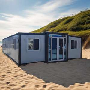 Прямые поставки с завода: 20-футовая современная роскошная вилла, настраиваемая, расширяемая, из сборных контейнеров EPS, экологически чистая, для использования на открытом воздухе (отель) - Product Image 6