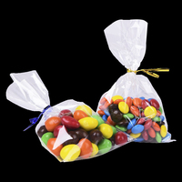 Cellophane violoncelle traiter sac pour emballage alimentaire jetable pain bonbons chocolat sucette emballage sac Transparent