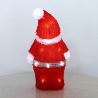 Articles populaires : Lumières LED, lumière acrylique Père Noël blanc chaud 20*17*33cm pour la décoration de Noël à la maison, dans le salon