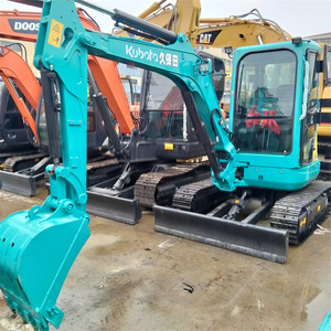 Miniexcavadora usada Kubota U35 japonesa segura y fiable 3ton u30 excavadora de segunda mano en stock a bajo precio - Product Image 3