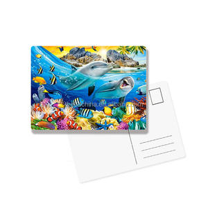 Impression de cartes lenticulaires personnalisées de haute qualité, carte postale lenticulaire 3D - Product Image 1