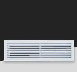 Hvac systeem lineaire bar pvc air vent ventilatie plafond roosters