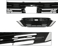 Topzonauto für Nissan Sentra S SV 2024-2025 Vorderer Stoßfänger Oberer Kühlergrill 62310-6LY0A, 623106LY0A