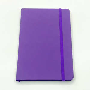 Cuaderno de cuero PU A5 de alta calidad, diario de oficina escolar de negocios impreso personalizado, logotipo personalizado, diario de tapa dura forrado, regalos - Product Image 3