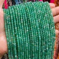Perles de pierre naturelle facettées de 4 mm, perles de pierres précieuses en vrac, perles de cristal naturel pour la fabrication de bijoux, bracelet DIY, collier fait main