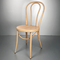 Table à manger ronde avec dossier en métal, style industriel pour restaurant de restauration rapide, chaises rétro en fer forgé