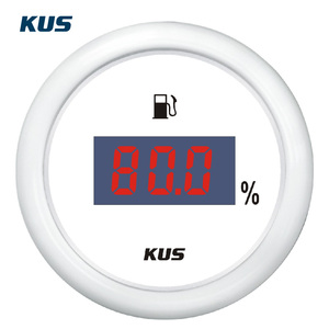เกจวัด<span class=keywords><strong>ระดับ</strong></span>น้ำมันเชื้อเพลิงดิจิตอล KUS SEA-V ซีรีส์ 52 มม. 0~100% 12V/24V สำหรับเรือทั่วไป - Product Image 2