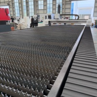 Machine de découpe laser à fibre CNC pour tôles métalliques, source laser Raycus, plateforme unique, modèles 8025, 6025, 4020, 3015, avec rail linéaire Hiwin