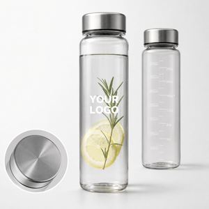 Bouteille d'eau en Tritan Ecozen anti-fuite sans BPA 350ml/500ml avec couvercle métallique, logo personnalisé pour cadeaux d'entreprise et marques de bien-être (vente en gros) - Product Image 2