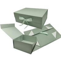 Caja Plegable Rígida Sostenible AOPA |   Empaque Profesional para Pelucas para Salones de Belleza |   Logotipo Personalizado para Accesorios de Moda