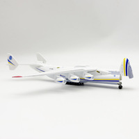 Modèle d'avion Antonov AN-225 à l'échelle 1/400, 20 cm, en métal moulé sous pression, avec nez ouvrable