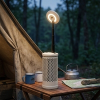 Lanterne de camping portable rechargeable, lampe de tente télescopique LED, lampe de secours