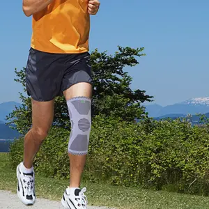 Fabriek Direct Verkopen Goede Kwaliteit Oem Sport Knie Wrap Brace Pad Ondersteuning Mouw Knie Pad