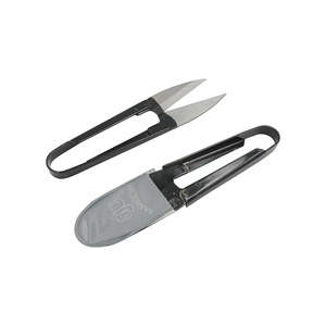 <b>Small</b> Yarn Scissors Stainless Steel V Shaped For Thread Ends Home Office Use 10.8cm Length - Product Image 1