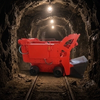 Chargeur de roche pneumatique souterrain Z-20wyk de 0,2 m³ avec pelle et convoyeur de minerai à haute capacité de chargement