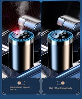 Diffuseur d'arômes de voiture intelligent rechargeable en aluminium de luxe, modèle essentiel pour assainisseur d'air et aromathérapie – Ventes Flash