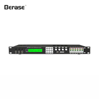 Égaliseur Berase et réglage des basses et des aigus X6 préamplificateur de commandes de sonorisation numérique avec 7 bandes
