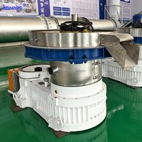 Broyeur de granulés de biomasse JNSHARE 380V 110KW, 1,3 tonne/h, machine à granulés de bois, de paille et de déchets combustibles