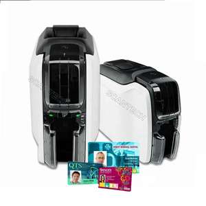 <span class=keywords><strong>300DPI</strong></span> <span class=keywords><strong>Zebra</strong></span> ZC100 Imprimante de cartes PVC simple face NFC Imprimante de cartes en plastique Imprimante de cartes de crédit - Product Image 1