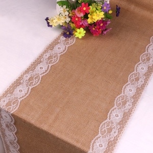 Décorations <span class=keywords><strong>de</strong></span> mariage rustiques en <span class=keywords><strong>dentelle</strong></span>, centre <span class=keywords><strong>de</strong></span> <span class=keywords><strong>table</strong></span>, <span class=keywords><strong>chemin</strong></span> <span class=keywords><strong>de</strong></span> <span class=keywords><strong>table</strong></span> en toile <span class=keywords><strong>de</strong></span> jute - Product Image 1