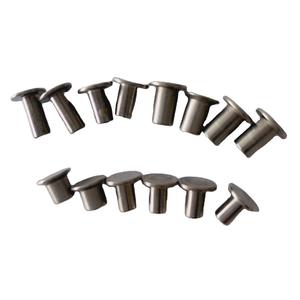 Remaches semitubulares de acero inoxidable, remaches autoperforantes, remaches de fricción Starivet para bisagras de ventana - Product Image 1