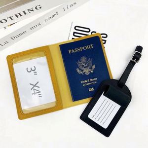 Cartera de Cuero a Precio de Fábrica, Portafotos de PU, Etiqueta de Equipaje Esencial para Viajes, Funda para Pasaporte - Product Image 2