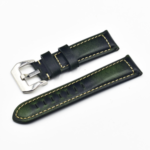<span class=keywords><strong>Bracelet</strong></span> de <span class=keywords><strong>montre</strong></span> rétro en <span class=keywords><strong>cuir</strong></span> véritable italien 18mm 20mm <span class=keywords><strong>22mm</strong></span> 24mm 26mm, <span class=keywords><strong>bracelet</strong></span> de <span class=keywords><strong>montre</strong></span> vintage en <span class=keywords><strong>cuir</strong></span> pleine fleur - Product Image 2