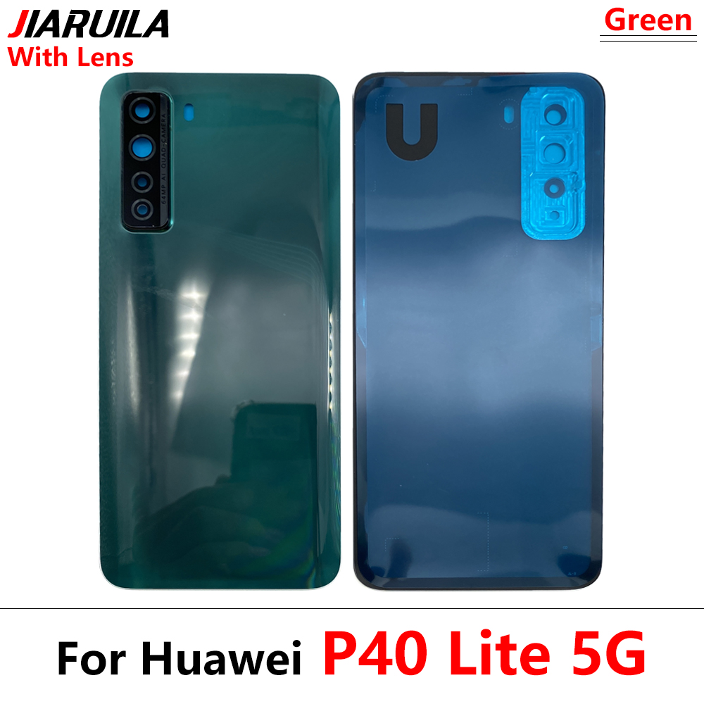P40 lite 5G con fotocamera verde