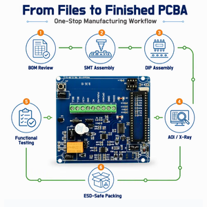บริการผลิต PCBA แบบ OEM ประกอบ SMT และ DIP ทดสอบการทำงาน กล่องวงจรพิมพ์ PCB ประกอบ PCBA สำหรับเครือข่ายอุตสาหกรรม - Product Image 3