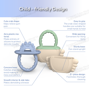 NOUVEAU Cold Soothing Sore Gums Teething Relief Toys Silicone Feeder Breastmilk Popsicle Mold Baby Water Filled Freezable Teether - Product Image 4