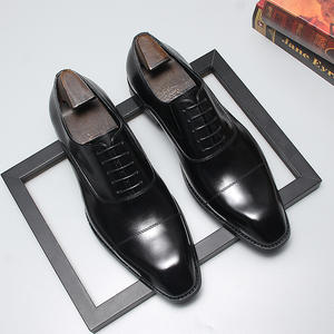 Nuevo diseño de vestido de talla grande y zapatos Oxford, venta directa y al por mayor de zapatos formales e informales de cuero genuino para hombre - Product Image 1