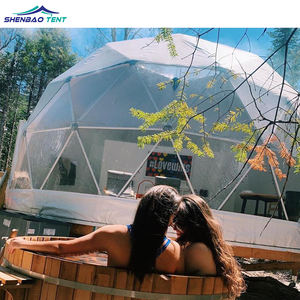 Tente de camping très vendue, camping en plein air, 2 personnes, yurte en PVC, séjour en <span class=keywords><strong>vacances</strong></span> - Product Image 2