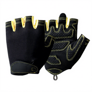 Custom <b>Half</b> Finger Racing Cycling Gloves Neoprene Non <b>Slip</b> Lightweight Outdoor Sports Riding Gloves Unisex OEM - Product Image 6