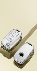 Custodia Rigida in ABS per Chiavi Auto Volkswagen Tiguan L, Lavida Plus, Golf 7, Polo, <span class=keywords><strong>Skoda</strong></span>, Portachiavi VW - Product Image 5