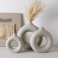 TONFO-Vase en céramique haut de gamme de style wabi-sabi pour décoration de la maison, artisanat créatif