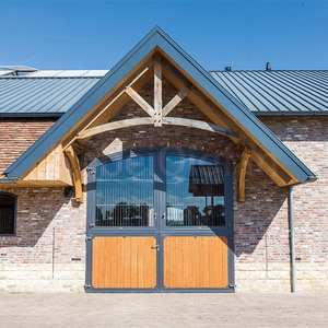 Portas Holandesas de Luxo Estilo Europeu de Alta Qualidade para Baias de Cavalos, Portas de Extremidade e Portas de Pátio, em Metal para Estábulos - Product Image 1