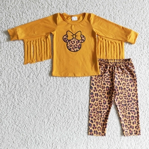 Conjunto de Sudadera con Capucha con Volantes y Estampado de Calabaza de Halloween para Niña - Product Image 2