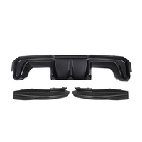 Kit de diffuseur arrière en fibre de carbone Sharpen Rear Bumper Angular Vibe pour BMW M4 G82 avec feu stop