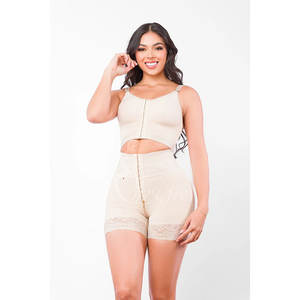 Panty Fajon Broches Fajas Colombianas Body Shaper Fajas Post Liposucción Sujetador Doble Compresión Corsé Entrenador de Cintura Levantador de Glúteos - Product Image 4