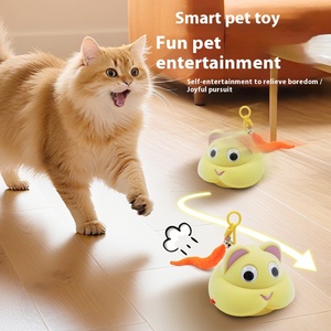 رنين فأرة USB جديدة وصديقة للتسلية الذاتية للبيع بالجملة ، صوت كهربي مشط ، صوت القط مصنوع من البلاستيك - Product Image 1