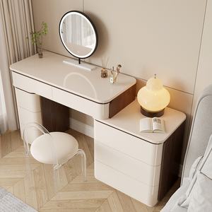 Normcore chambre à coucher en bois massif coiffeuse armoire nouveau Style intégré maquillage vanités petits appartements maître <span class=keywords><strong>commode</strong></span> - Product Image 3