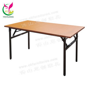 <span class=keywords><strong>Mesa</strong></span> Rectangular Plegable Laminada Moderna para Salón de Banquetes de Hotel YC-T07L - Product Image 3