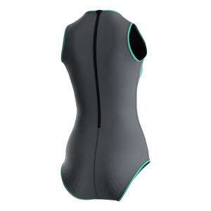 ชุดว่ายน้ำวันพีซสำหรับผู้หญิงที่มีความยืดหยุ่นสูง ป้องกันคลอรีนได้ดีและกระชับพอดีตัว เหมาะสำหรับกิจกรรมการแข่งขันว่ายน้ำ - Product Image 2