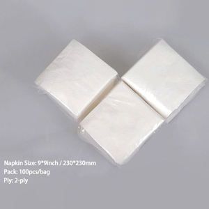 Nhà Máy Giá 2ply Dùng Một Lần Bữa Ăn Tối Khăn Ăn Mô Giấy Tờ Trang Trí In Đảng Khăn Ăn Mô Trinh Nữ Gỗ Bột Giấy - Product Image 3