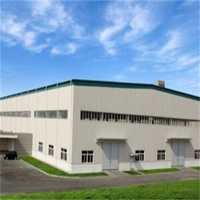 Estructura de Acero Ligero Prediseñada, Edificio de Gran Vano, Fábrica, Almacén, Taller, Almacenamiento en Frío, Almacenamiento Industrial, Logística