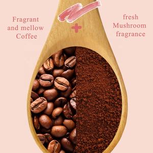 Café Orgânico Arábica RYZE em Pó com Cogumelos Marca Própria Café Moído OEM Café Instantâneo de Alta Qualidade com Juba de Leão e Chaga - Product Image 5