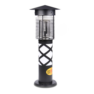 Lámpara LED para exteriores para matar mosquitos, malla eléctrica de acero inoxidable de 7W para césped, patios y jardines - Product Image 4